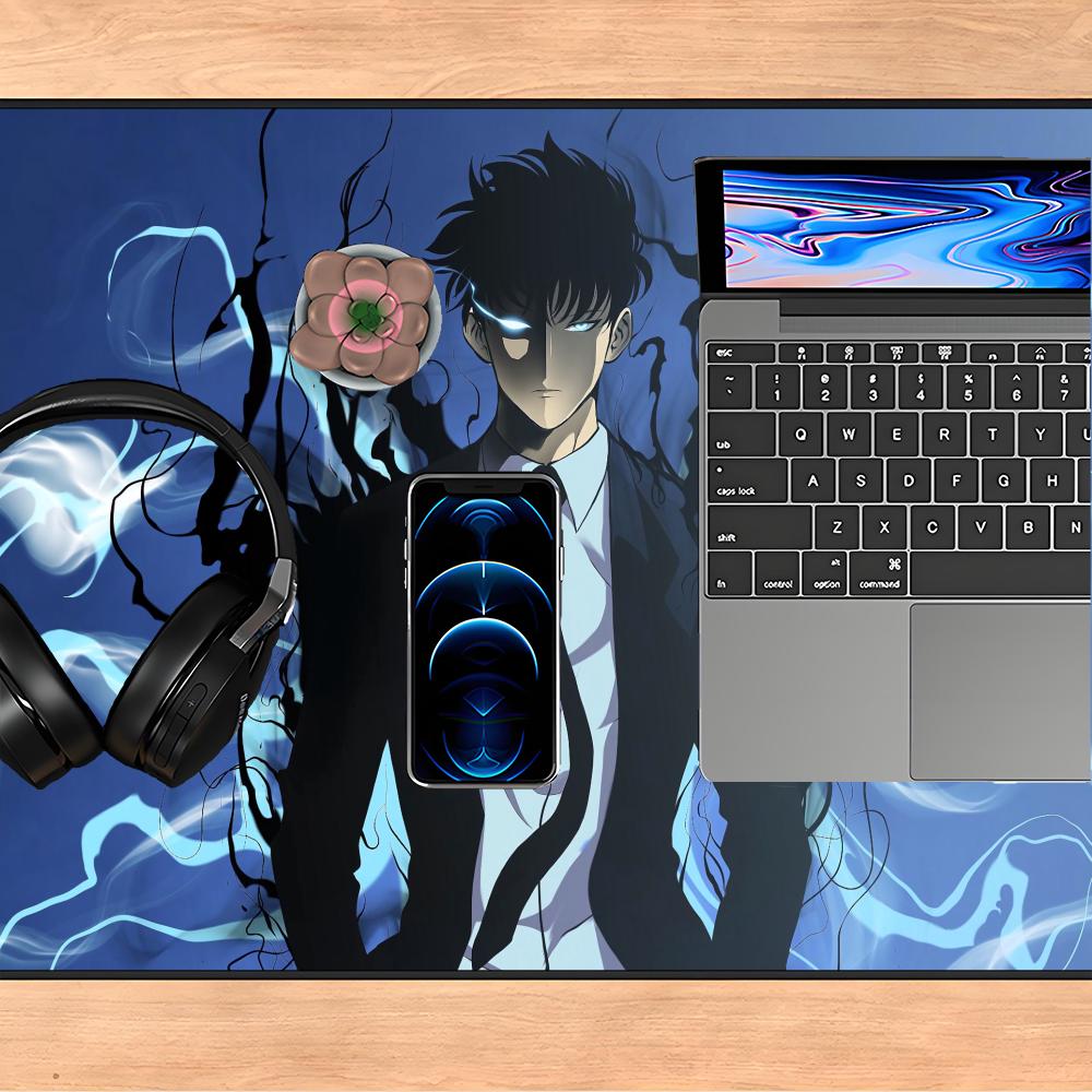 Anime Solo Leveling Mousepad H - Gaming Keyboard Typewriter 评论和价格