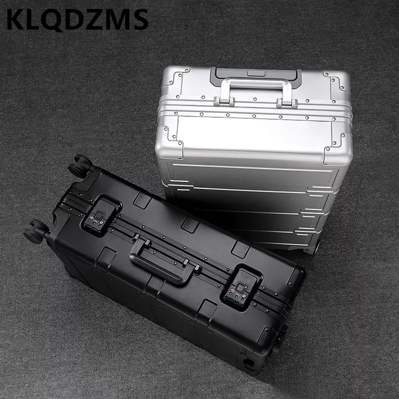 KLQDZMS Men's Luggage Bag All  - Aluminum Case 65 评论和价格