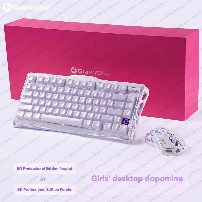 GravaStar M1 M2 Wireless Mouse - Gaming Keyboard Bluetooth 评论和价格
