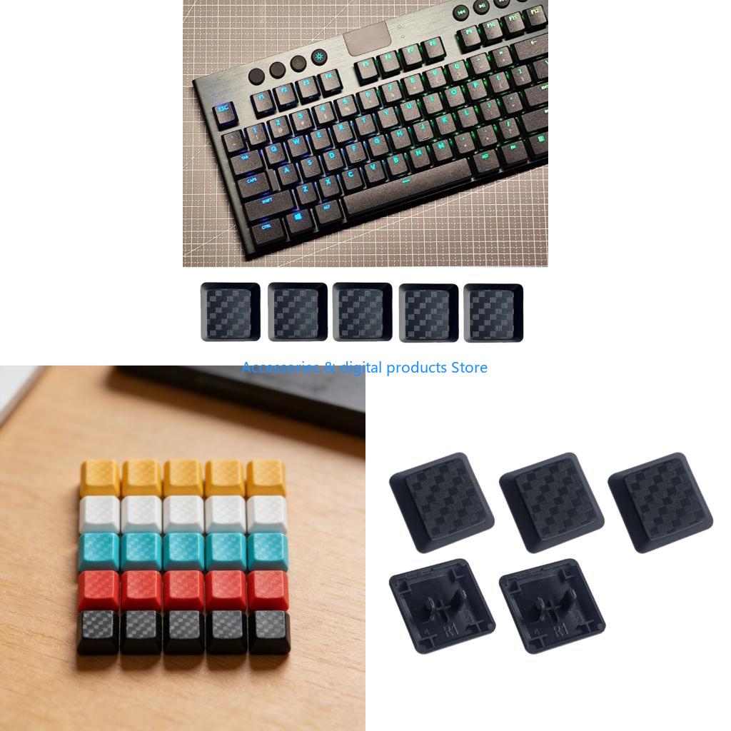 77JD 5Pcs Gaming Carbon Fiber  - Gaming Keyboard Tkl 评论和价格