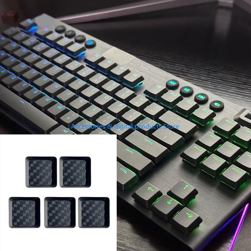 77JD 5Pcs Gaming Carbon Fiber  - Gaming Keyboard Tkl 评论和价格
