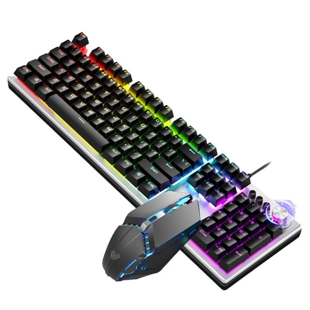 AULA Wired Gaming Keyboard and - Gaming Keyboard And Mouse Set 评论和价格