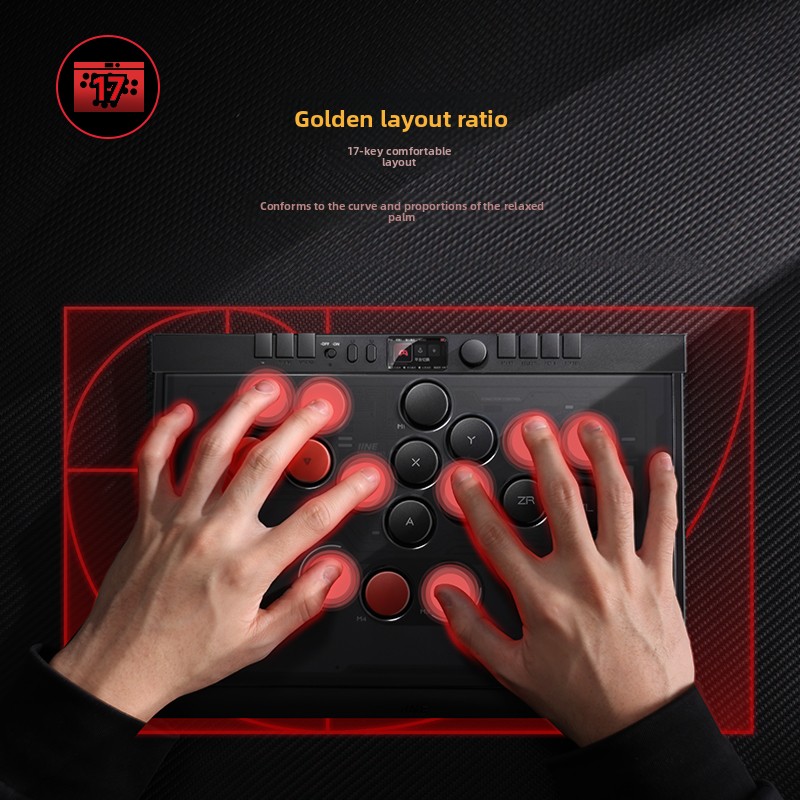 IINE HB1 Arcade Controller Gam - Gaming Keyboard Hot Swappable 评论和价格