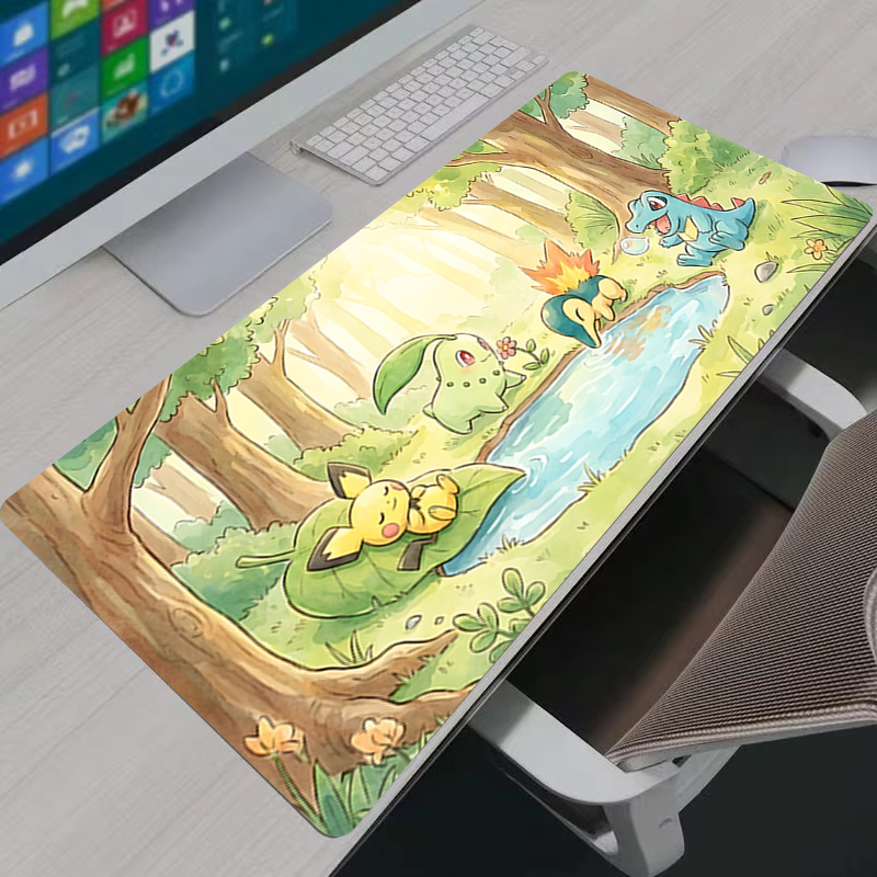 Mouse Pad Anime PC Gamer Cabin - Gaming Keyboard Easy To Clean 评论和价格